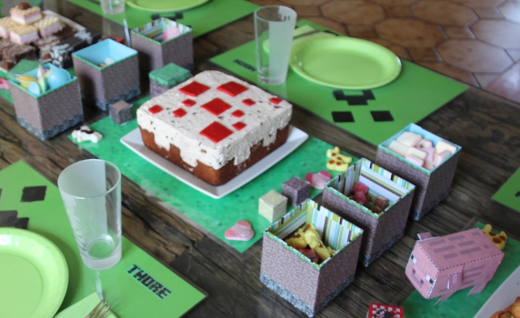 Minecraft Kuchen – Gabriela Kaiser