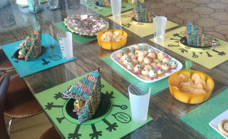 Monster Party Tischset Gabriela Kaiser